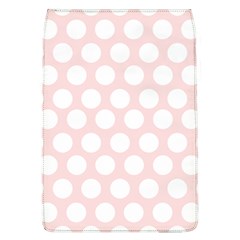 Pink And White Polka Dots Removable Flap Cover (l) by mccallacoulture