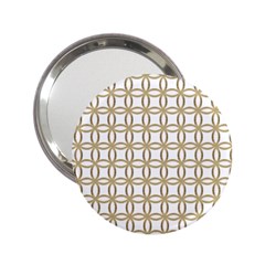 Gold Lattice 2 25  Handbag Mirrors by mccallacoulture