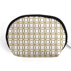 Gold Lattice Accessory Pouch (medium)