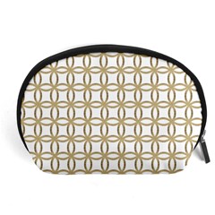 Gold Lattice Accessory Pouch (large)