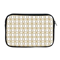 Gold Lattice Apple Macbook Pro 17  Zipper Case