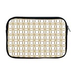 Gold Lattice Apple MacBook Pro 17  Zipper Case Front