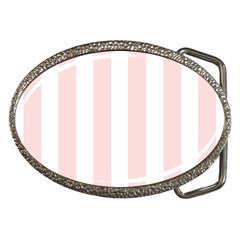 Pastel Pink Stripes Belt Buckles by mccallacoulture