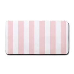 Pastel Pink Stripes Medium Bar Mats by mccallacoulture