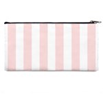 Pastel Pink Stripes Pencil Cases Back