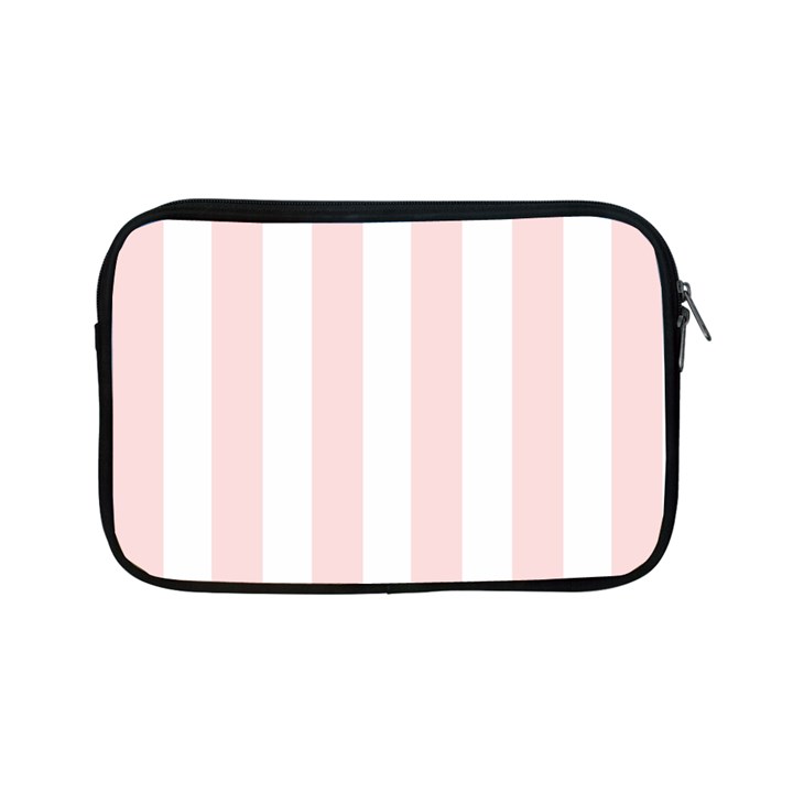 Pastel Pink Stripes Apple iPad Mini Zipper Cases