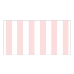 Pastel Pink Stripes Satin Shawl