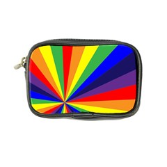 Rainbow Pattern Coin Purse by designsbymallika