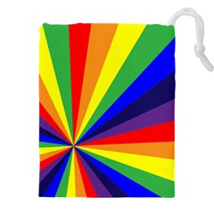 Rainbow Pattern Drawstring Pouch (5xl)