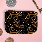 GOLDEN CHAIN PRINT Mini Coin Purse Front