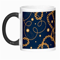 Golden Chain Pattern Morph Mugs by designsbymallika