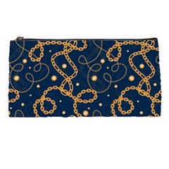 Golden Chain Pattern Pencil Cases by designsbymallika