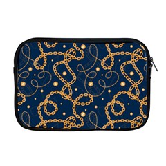 Golden Chain Pattern Apple Macbook Pro 17  Zipper Case by designsbymallika