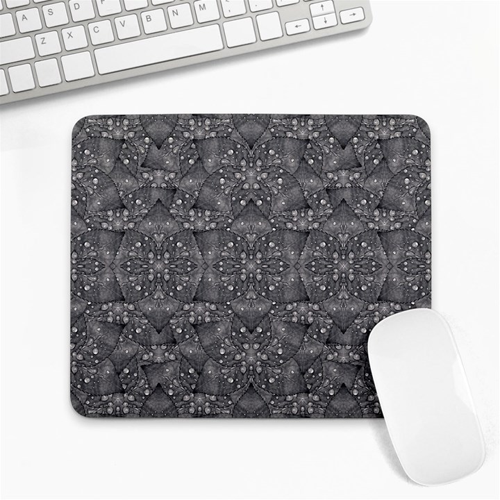 Modern Fancy Nature Collage Pattern Large Mousepads