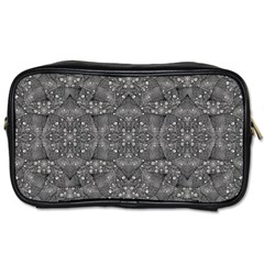 Modern Fancy Nature Collage Pattern Toiletries Bag (two Sides)