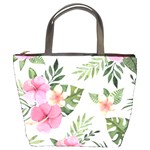 pink tulips Bucket Bag Front