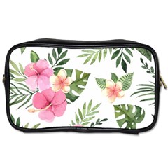 Pink Tulips Toiletries Bag (two Sides)