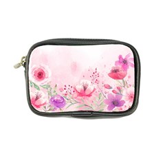 Pink Floral Print Coin Purse