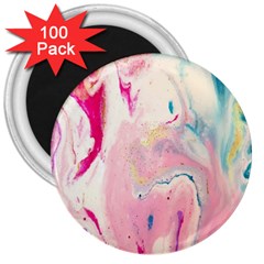 Marble Print 3  Magnets (100 Pack) by designsbymallika