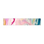 marble print Flano Scarf (Mini) Front