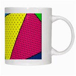 abstract print White Mugs Right