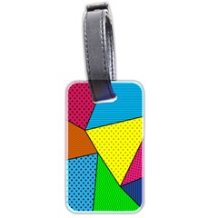 Abstract Print Luggage Tag (two Sides) by designsbymallika