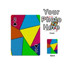 Abstract Print Playing Cards 54 Designs (mini) by designsbymallika