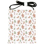 ginger christmas pattern Shoulder Sling Bag Front