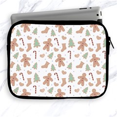 Ginger Christmas Pattern Apple Ipad 2/3/4 Zipper Cases by designsbymallika