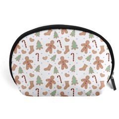 Ginger Christmas Pattern Accessory Pouch (large) by designsbymallika