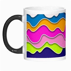 Bubble Liquid Print Morph Mugs by designsbymallika