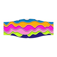 Bubble Liquid Print Stretchable Headband by designsbymallika