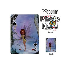 Cute Ittle Fairy With Ladybug Playing Cards 54 Designs (mini) by FantasyWorld7