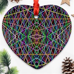 Ab 119 Heart Ornament (two Sides) by ArtworkByPatrick