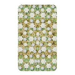 Snowflakes Slightly Snowing Down On The Flowers On Earth Memory Card Reader (rectangular) by pepitasart