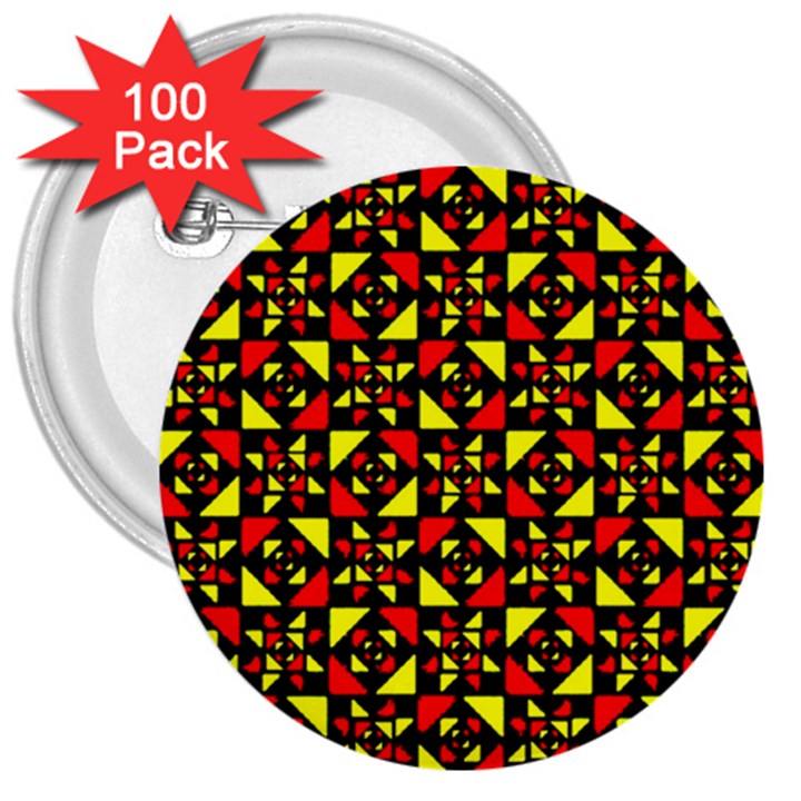 Rby 88 3  Buttons (100 pack) 