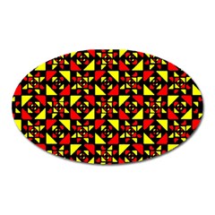 Rby 88 Oval Magnet by ArtworkByPatrick