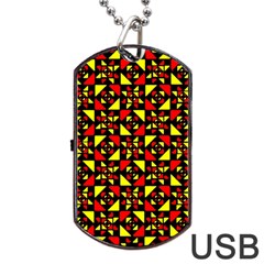 Rby 88 Dog Tag Usb Flash (one Side) by ArtworkByPatrick