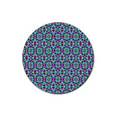 +45 Rubber Round Coaster (4 Pack)  by ArtworkByPatrick