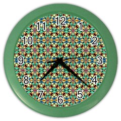 90 Color Wall Clock by ArtworkByPatrick