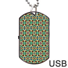 90 Dog Tag Usb Flash (two Sides) by ArtworkByPatrick