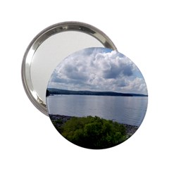 Lake Wallenpaupack 2 25  Handbag Mirrors by canvasngiftshop