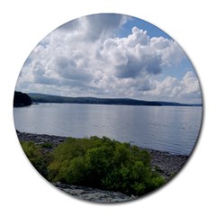 Lake Wallenpaupack Round Mousepads