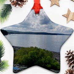 Lake Wallenpaupack Ornament (star) by canvasngiftshop