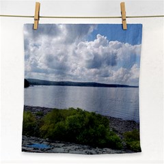 Lake Wallenpaupack Face Towel by canvasngiftshop