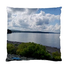 Lake Wallenpaupack Standard Cushion Case (two Sides) by canvasngiftshop