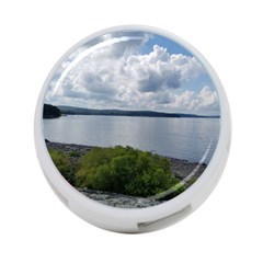 Lake Wallenpaupack 4-port Usb Hub (two Sides) by canvasngiftshop