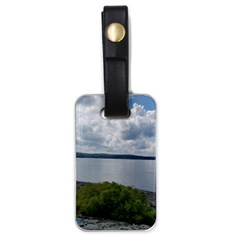 Lake Wallenpaupack Luggage Tag (one Side) by canvasngiftshop