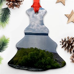 Lake Wallenpaupack Ornament (christmas Tree)  by canvasngiftshop