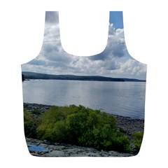 Lake Wallenpaupack Full Print Recycle Bag (l) by canvasngiftshop